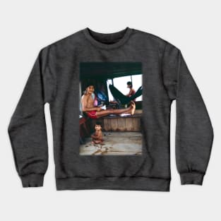 The Amazon Indian Houseboat Crewneck Sweatshirt